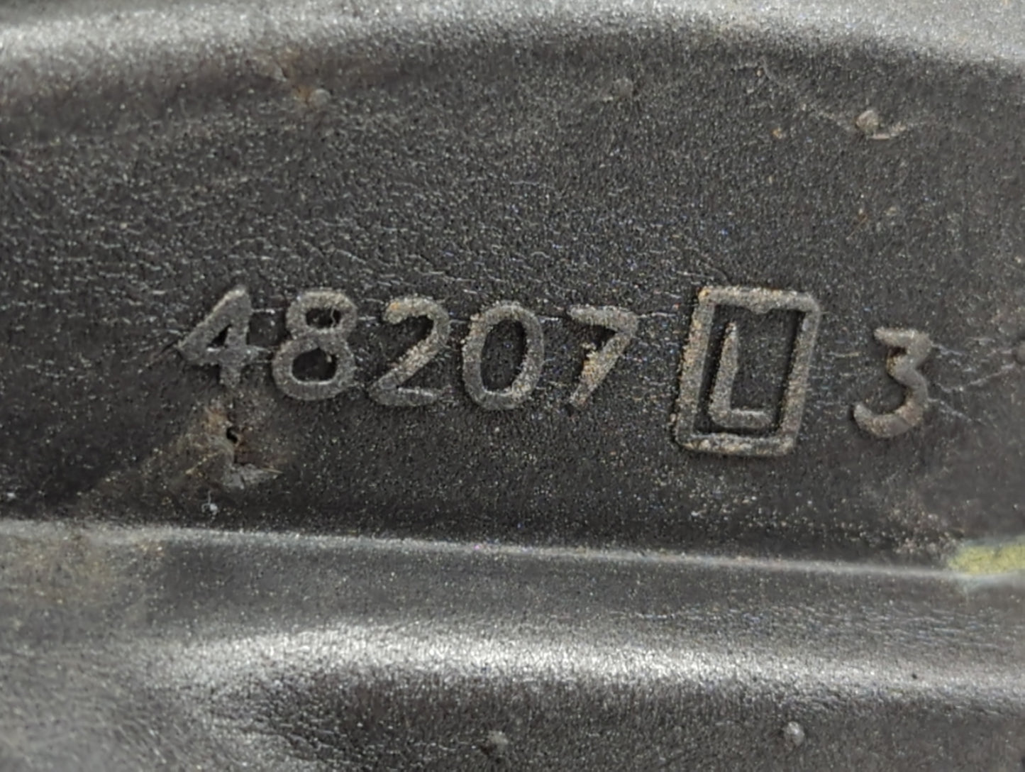 2013 Dodge Journey Driver Left Side View Manual Door Mirror Black - Oemusedautoparts1.com