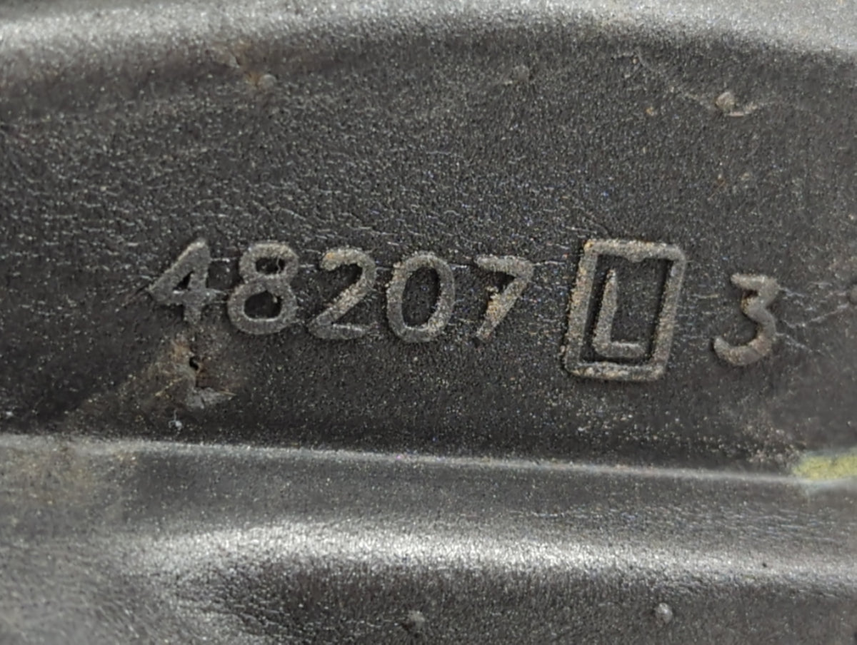 2013 Dodge Journey Driver Left Side View Manual Door Mirror Black - Oemusedautoparts1.com
