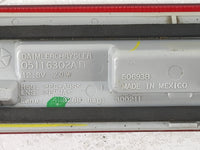 2013 Dodge Journey Driver Left Side Tail Light Taillight Deck Lid Mounted - Oemusedautoparts1.com