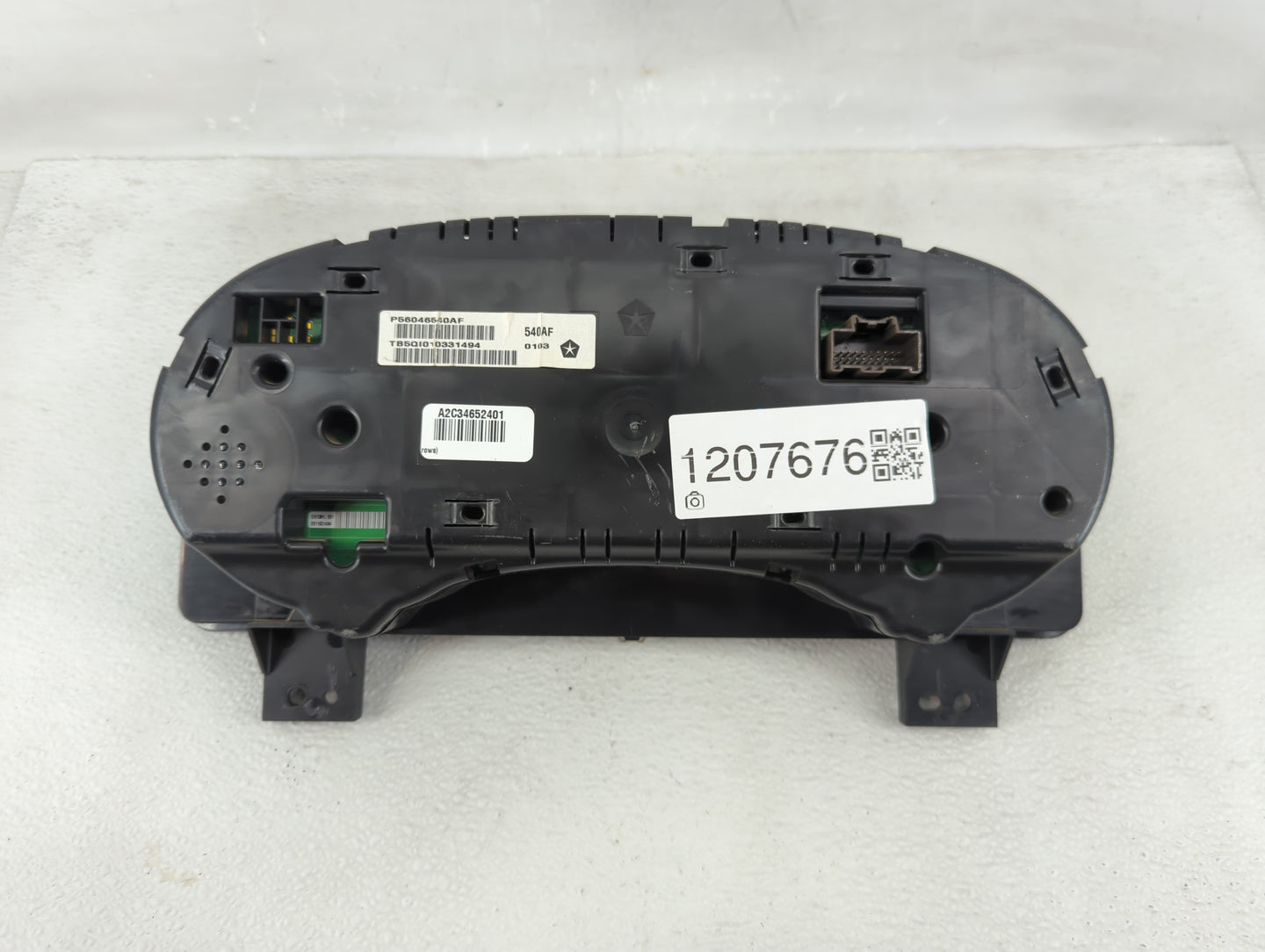 2013 Dodge Ram 1500 Instrument Cluster Speedometer Gauges P/N:P56046540AF Fits OEM Used Auto Parts - Oemusedautoparts1.com