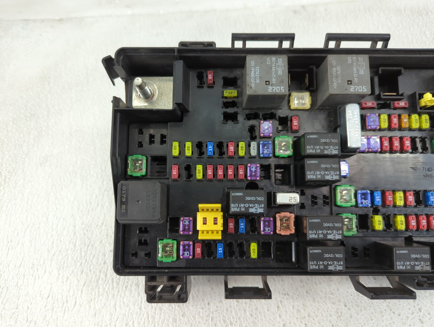 2013 Dodge Ram 1500 Fusebox Fuse Box Panel Relay Module P/N:7140-5131-30 Fits OEM Used Auto Parts - Oemusedautoparts1.com