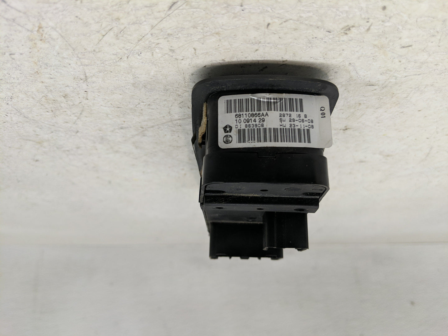 2013 Dodge Ram 1500 Master Power Window Switch Replacement Driver Side Left P/N:10 0914 29 68110866AA Fits OEM Used Auto Par