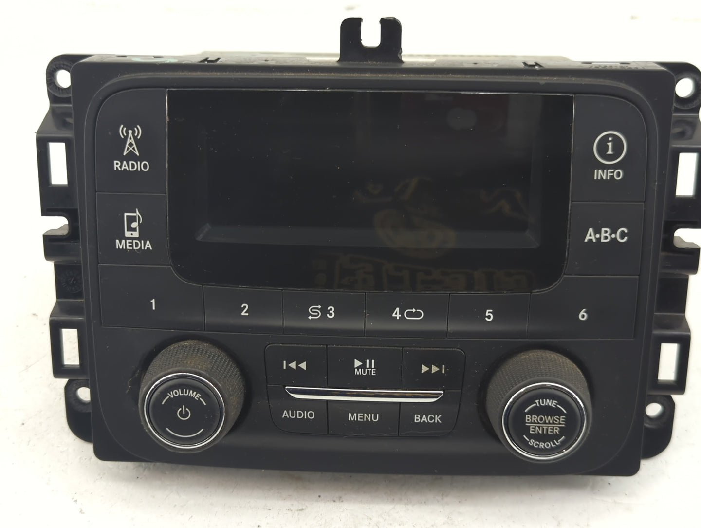 2013 Dodge Ram 1500 Radio AM FM Cd Player Receiver Replacement P/N:P68137113AE Fits OEM Used Auto Parts - Oemusedautoparts1.