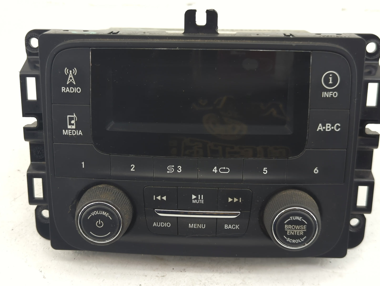 2013 Dodge Ram 1500 Radio AM FM Cd Player Receiver Replacement P/N:P68137113AE Fits OEM Used Auto Parts - Oemusedautoparts1.