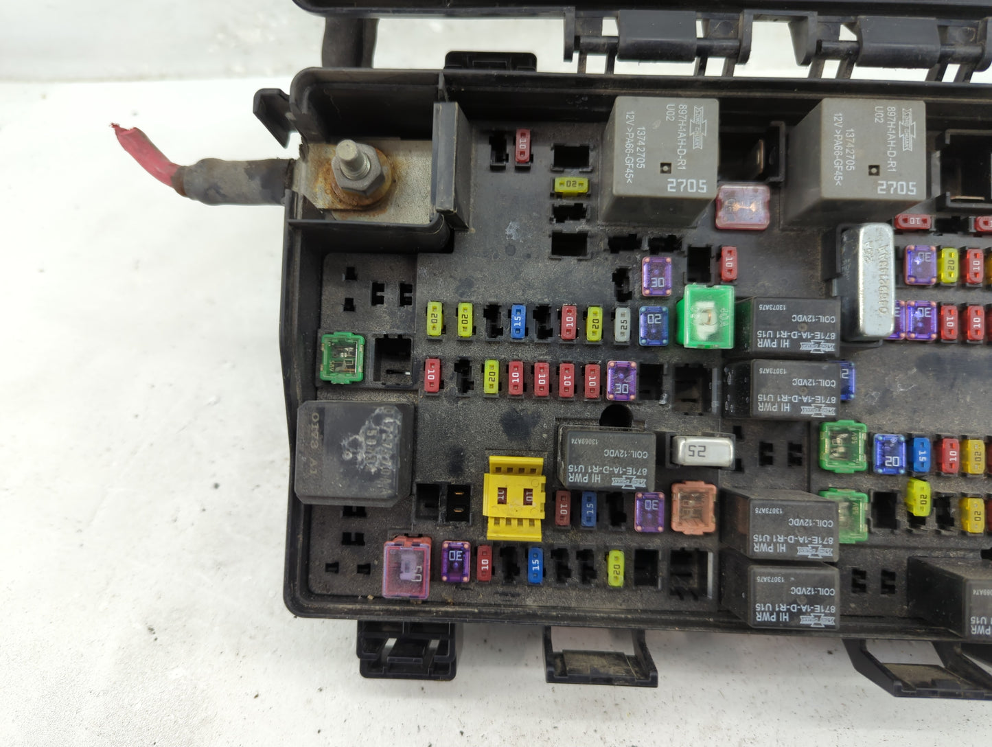 2013 Dodge Ram 1500 Fusebox Fuse Box Panel Relay Module P/N:7140-1980-30 Fits OEM Used Auto Parts - Oemusedautoparts1.com