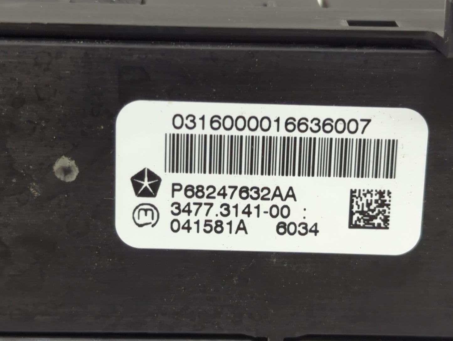 Dodge Ram 1500 Traction Control Module 68247632aa - Oemusedautoparts1.com