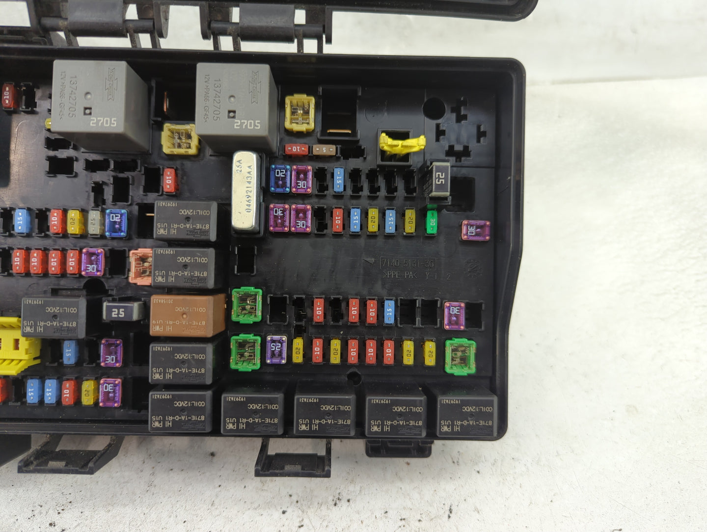 Dodge Ram 1500 Fusebox Fuse Box Relay Module Tipm 7140-1980-30 - Oemusedautoparts1.com