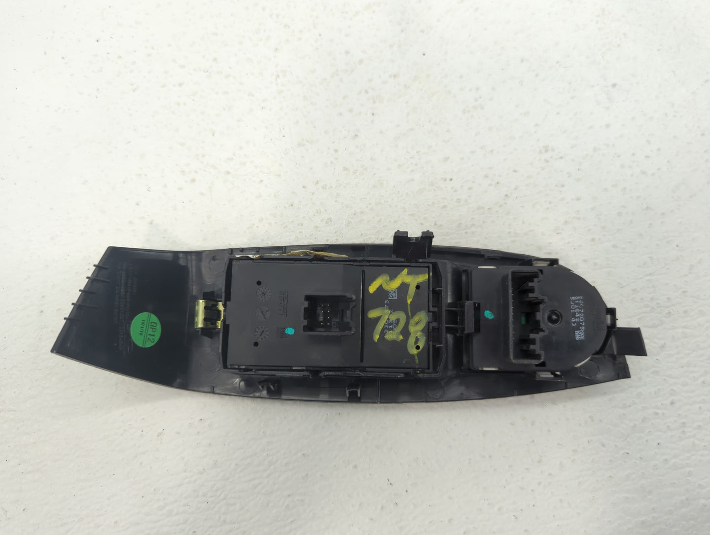 2013 Dodge Ram 1500 Master Power Window Switch Replacement Driver Side Left P/N:68298866AA 68110667AF Fits OEM Used Auto Par
