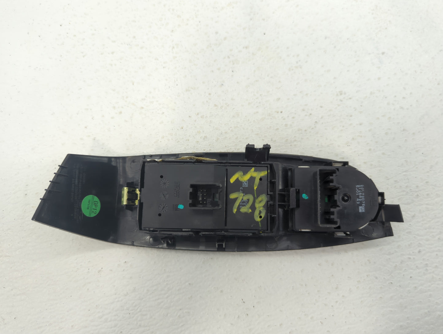 2013 Dodge Ram 1500 Master Power Window Switch Replacement Driver Side Left P/N:68298866AA 68110667AF Fits OEM Used Auto Par