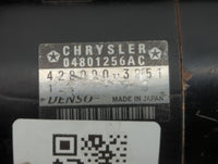 2006-2008 Dodge Ram 1500 Car Starter Motor Solenoid OEM P/N:408000-3851 04801256AC Fits OEM Used Auto Parts - Oemusedautopar