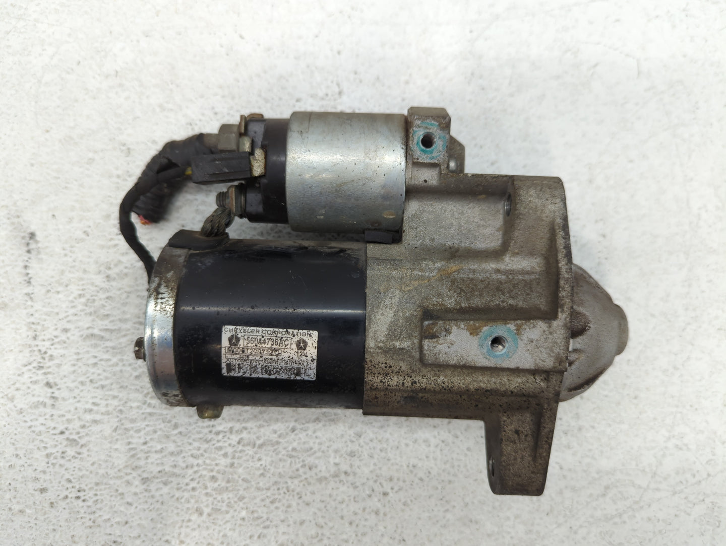 2013 Dodge Ram 1500 Car Starter Motor Solenoid OEM P/N:56044736AC M000T23271ZC Fits OEM Used Auto Parts - Oemusedautoparts1.