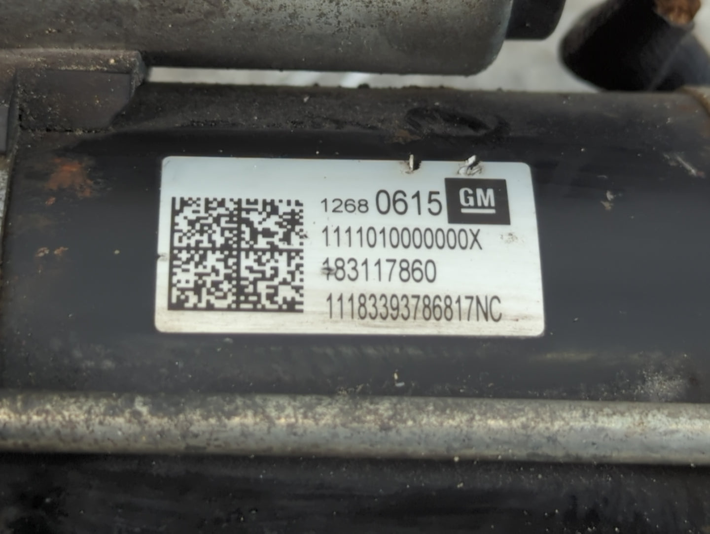 2013 Dodge Ram 1500 Car Starter Motor Solenoid OEM P/N:1268 0615 Fits Fits 2011 2012 2014 2015 2016 OEM Used Auto Parts - Oe