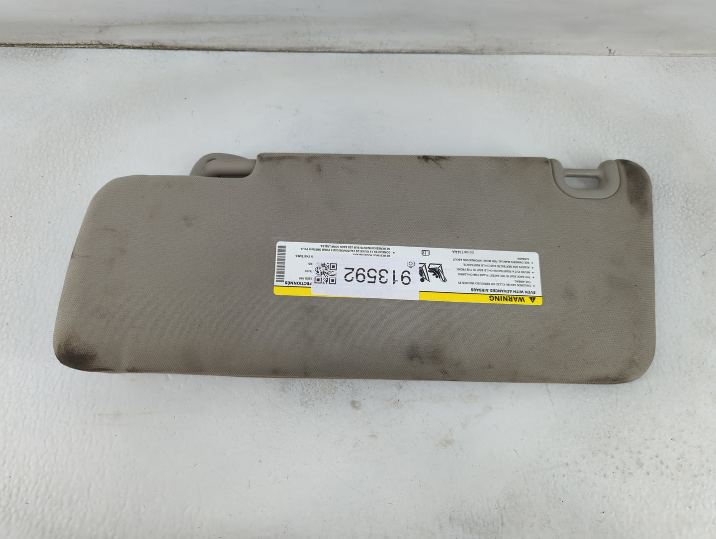 2013 Dodge Ram 1500 Sun Visor Shade Replacement Passenger Right Mirror Fits Fits 2014 2015 2016 2017 2018 OEM Used Auto Part