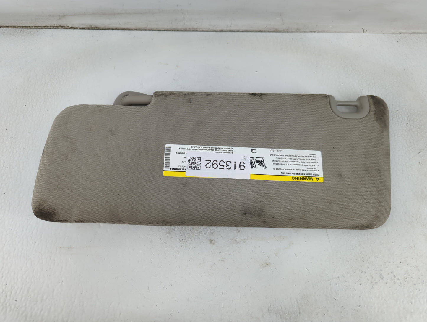 2013 Dodge Ram 1500 Sun Visor Shade Replacement Passenger Right Mirror Fits Fits 2014 2015 2016 2017 2018 OEM Used Auto Part