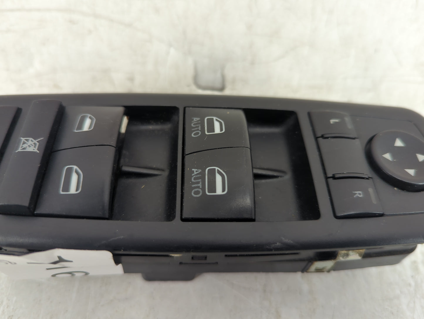 2013 Dodge Ram 2500 Master Power Window Switch Replacement Driver Side Left Fits Fits 2014 OEM Used Auto Parts - Oemusedauto