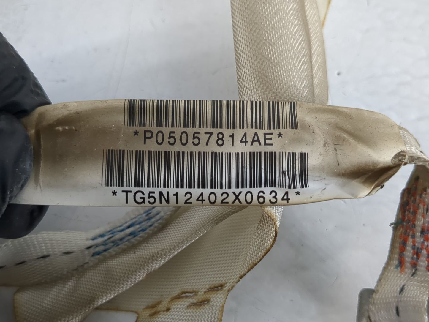 2012-2017 Fiat 500 Passenger Curtain Air Bag Oem - Oemusedautoparts1.com