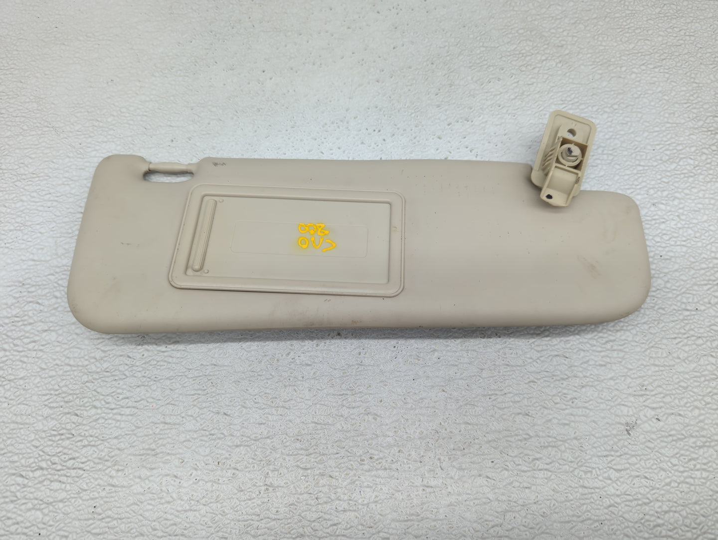 2012-2017 Fiat 500 Sun Visor Shade Replacement Passenger Right Mirror Fits Fits 2012 2013 2014 2015 2016 2017 OEM Used Auto 