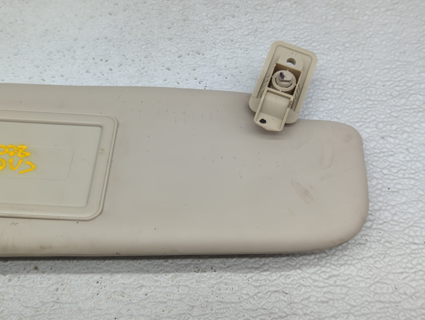 2012-2017 Fiat 500 Sun Visor Shade Replacement Passenger Right Mirror Fits Fits 2012 2013 2014 2015 2016 2017 OEM Used Auto 
