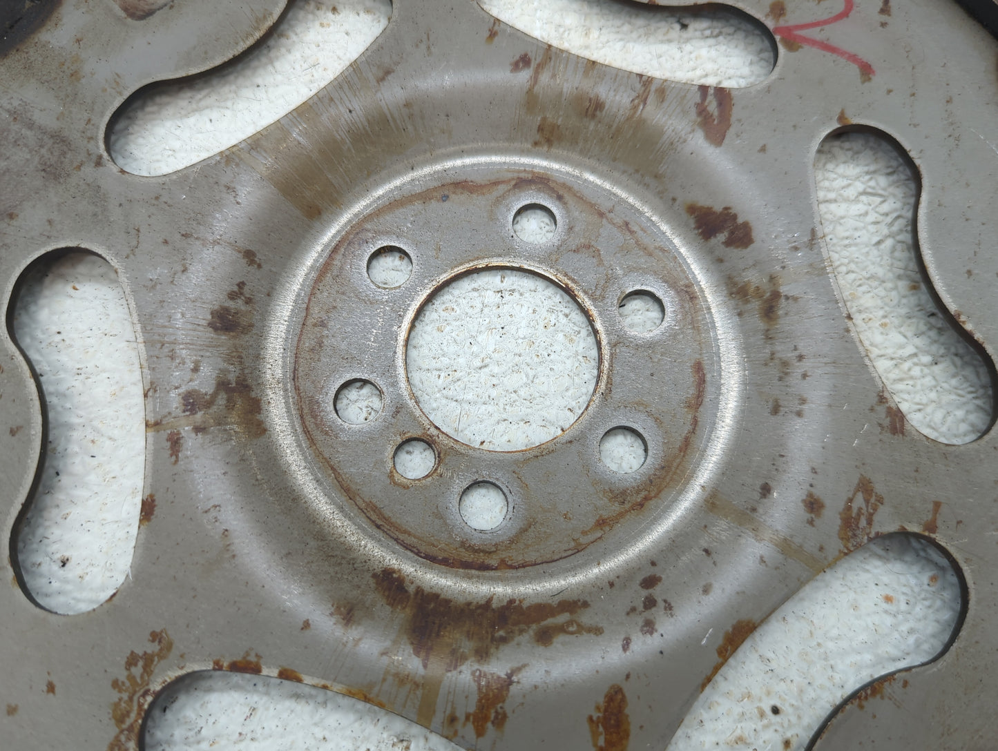 2012-2017 Fiat 500 Transmission Flywheel Flexplate P/N:120AB3301B Fits Fits 2012 2013 2014 2015 2016 2017 OEM Used Auto Part