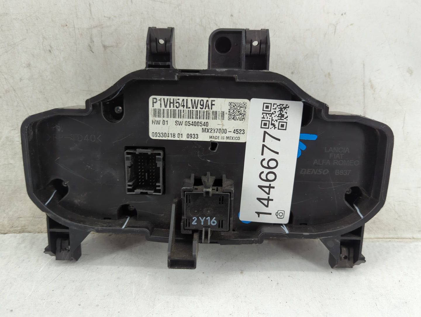 2013-2017 Fiat 500 Climate Control Module Temperature AC/Heater Replacement P/N:P1VH54LW9AF 05400540 Fits OEM Used Auto Part