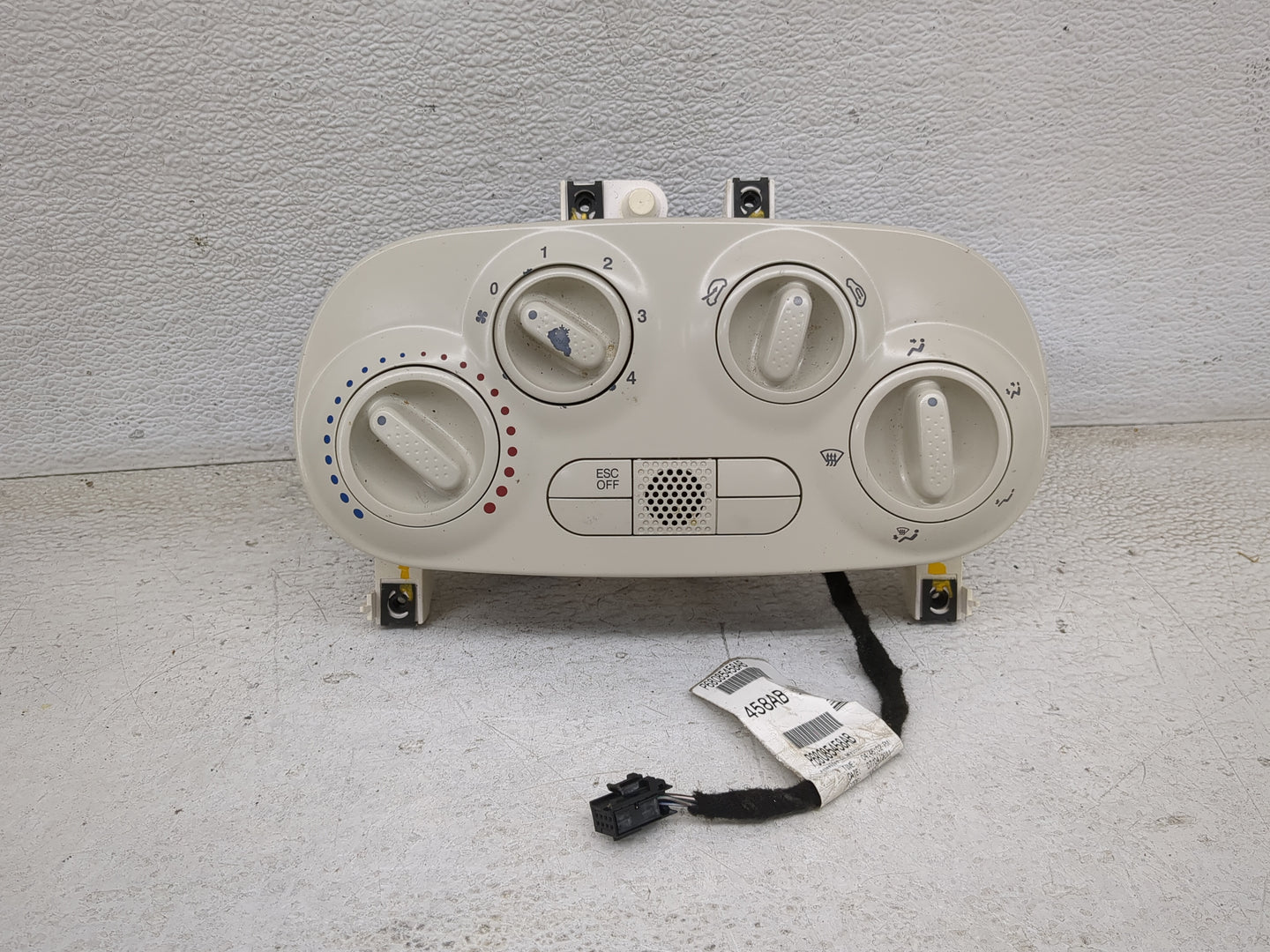2012-2017 Fiat 500 Climate Control Module Temperature AC/Heater Replacement P/N:AA146570-7740 Fits OEM Used Auto Parts - Oem