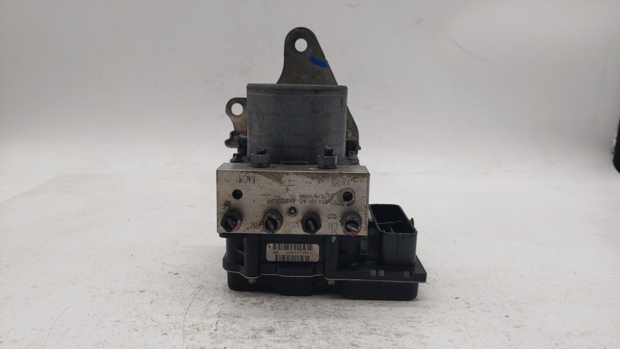 2012-2013 Fiat 500 ABS Pump Control Module Replacement P/N:P68249079AA 68073251AI, 68073251AG, 0 265 252 587 Fits Fits 2012 