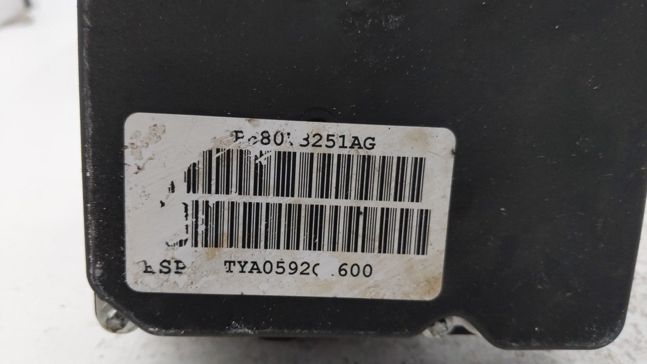 2012-2013 Fiat 500 ABS Pump Control Module Replacement P/N:P68249079AA 68073251AI, 68073251AG, 0 265 252 587 Fits Fits 2012 