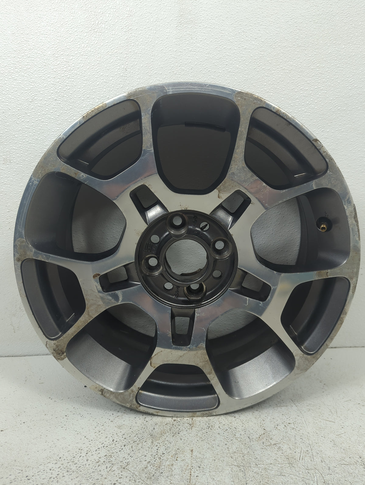 2013 Fiat 500 Oem Wheel Rim 5024318 - Oemusedautoparts1.com