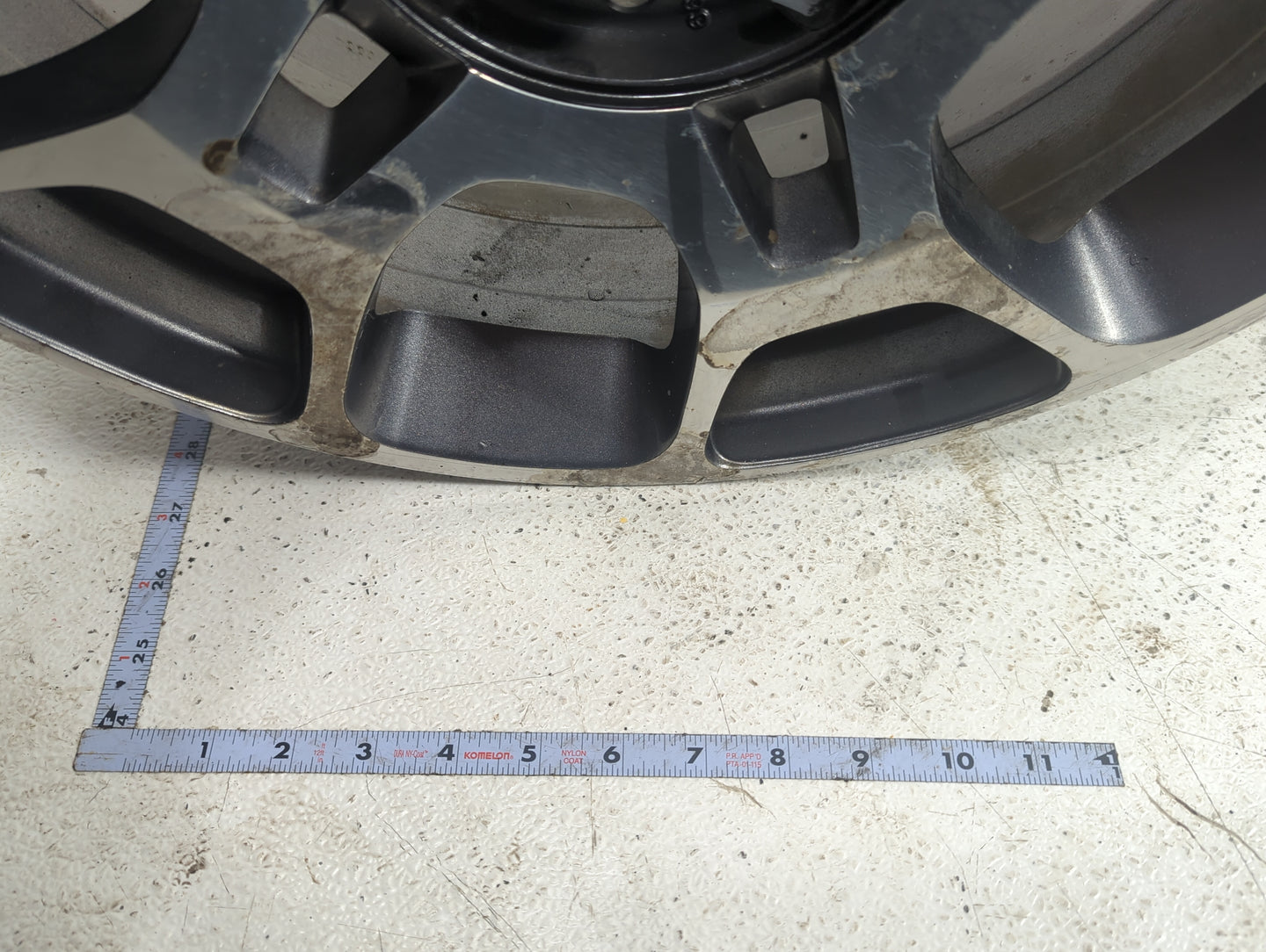 2013 Fiat 500 Oem Wheel Rim 5024318 - Oemusedautoparts1.com