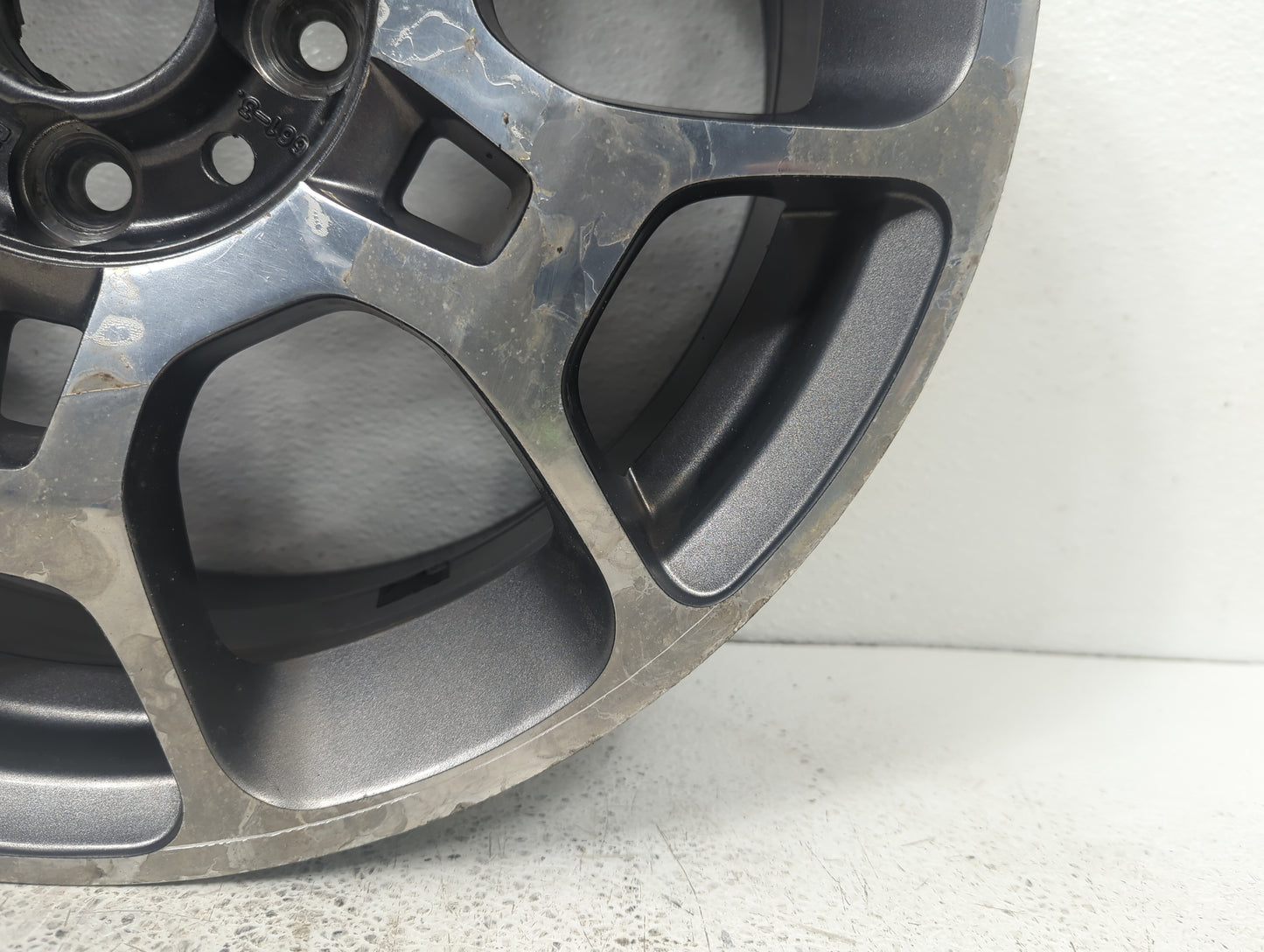 2013 Fiat 500 Oem Wheel Rim 5024319 - Oemusedautoparts1.com