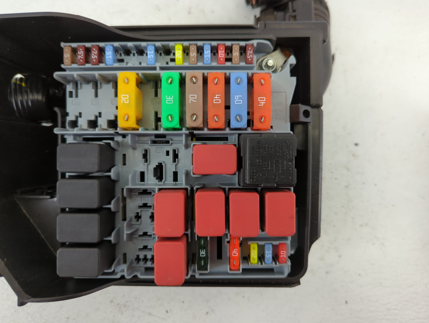2012-2017 Fiat 500 Fusebox Fuse Box Panel Relay Module P/N:53100999 Fits Fits 2012 2013 2014 2015 2016 2017 OEM Used Auto Pa
