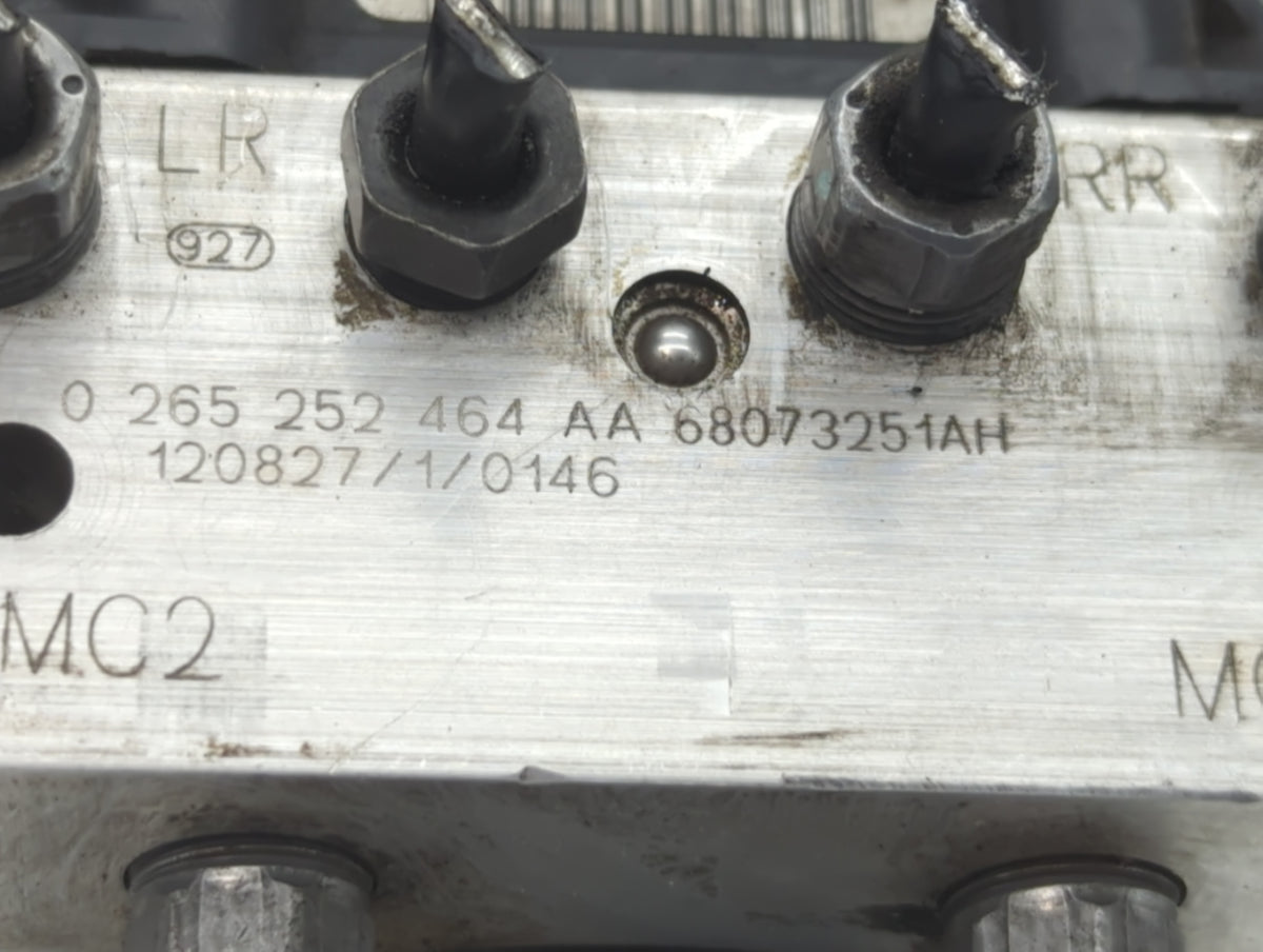 2012-2017 Fiat 500 Anti-Lock Brake ABS Pump Module Actuator OEM P/N:0 265 252 464 AA Fits Fits 2012 2013 2014 2015 2016 2017