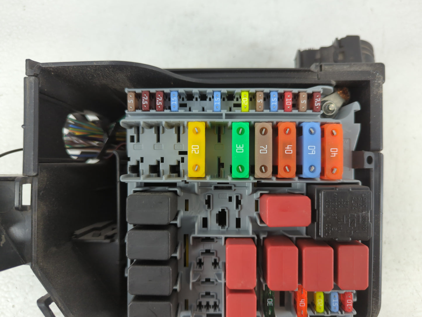 2012-2017 Fiat 500 Fusebox Fuse Box Panel Relay Module P/N:53100999 Fits Fits 2012 2013 2014 2015 2016 2017 OEM Used Auto Pa