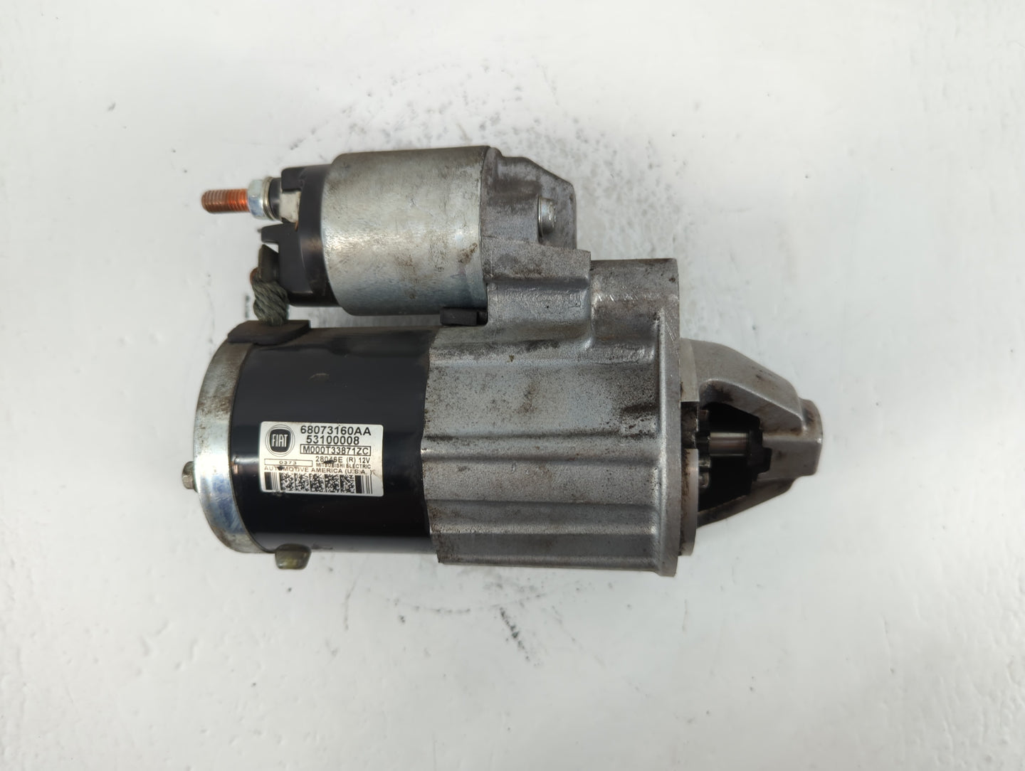 2012-2017 Fiat 500 Car Starter Motor Solenoid OEM P/N:M000T33871ZC 53100008, 68073160AA Fits Fits 2012 2013 2014 2015 2016 2
