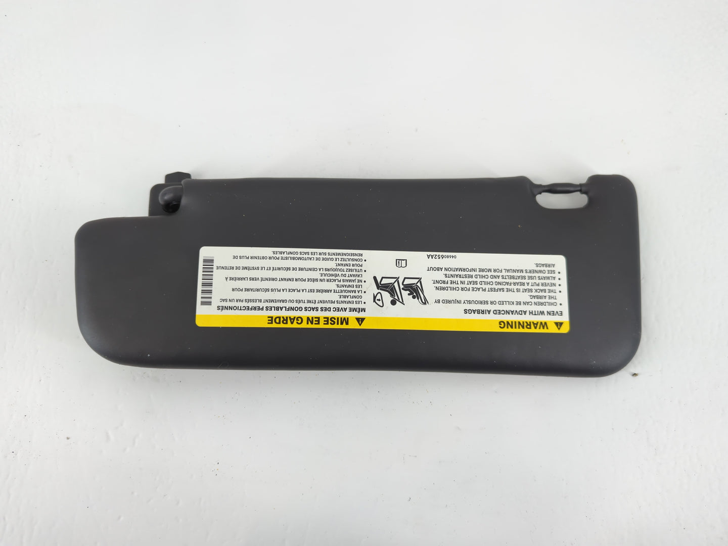 2012-2017 Fiat 500 Sun Visor Shade Replacement Passenger Right Mirror Fits Fits 2012 2013 2014 2015 2016 2017 OEM Used Auto 