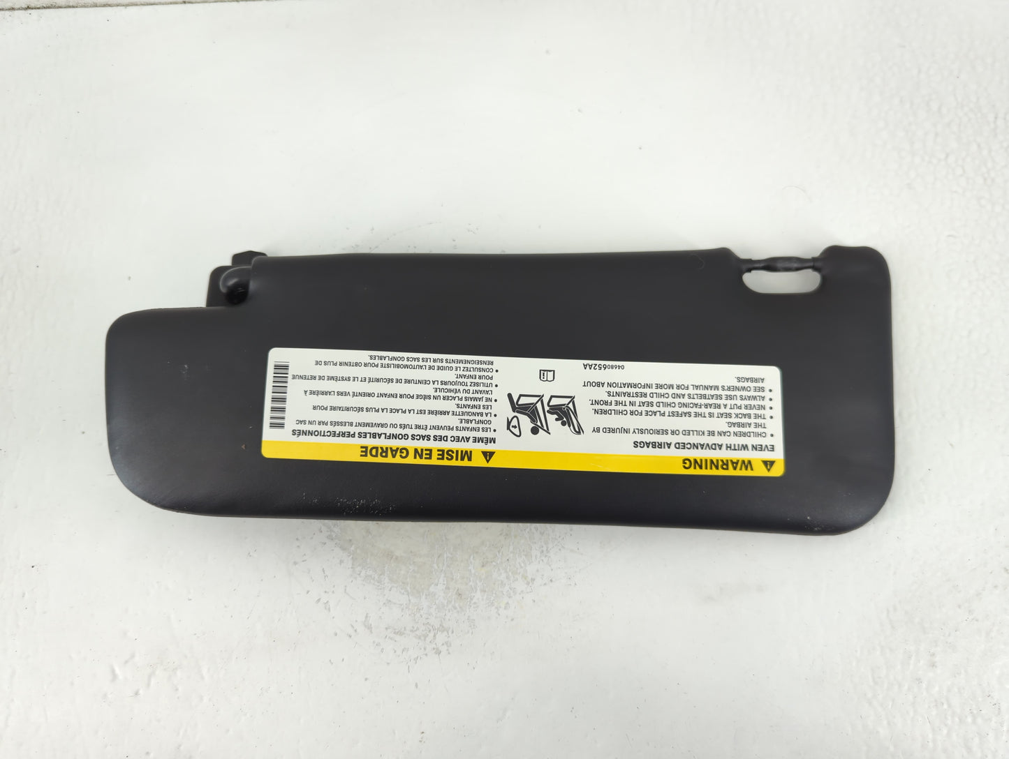 2012-2017 Fiat 500 Sun Visor Shade Replacement Passenger Right Mirror Fits Fits 2012 2013 2014 2015 2016 2017 OEM Used Auto 