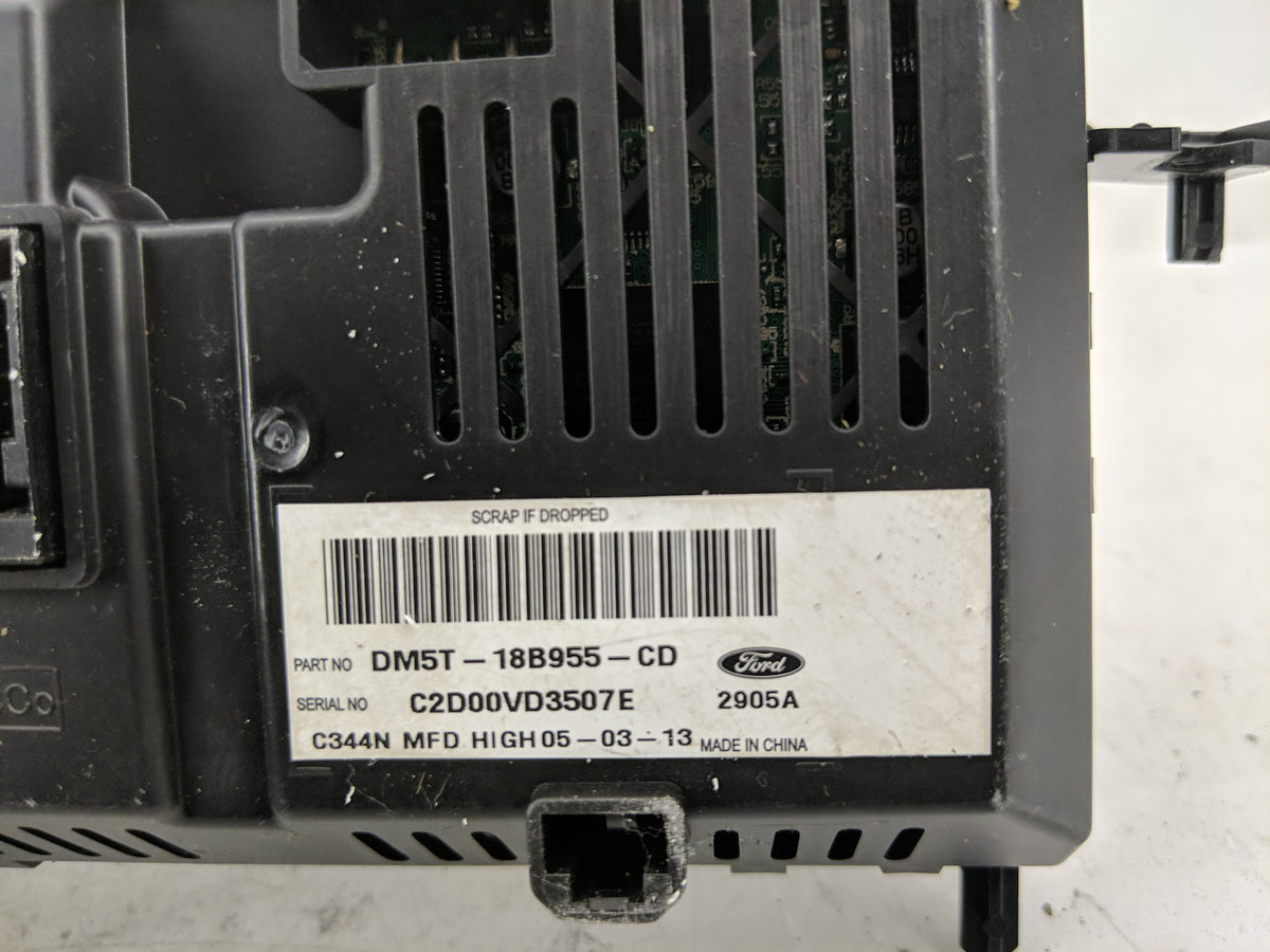 2013-2013 Ford C-max Information Radio Display Screen - Oemusedautoparts1.com