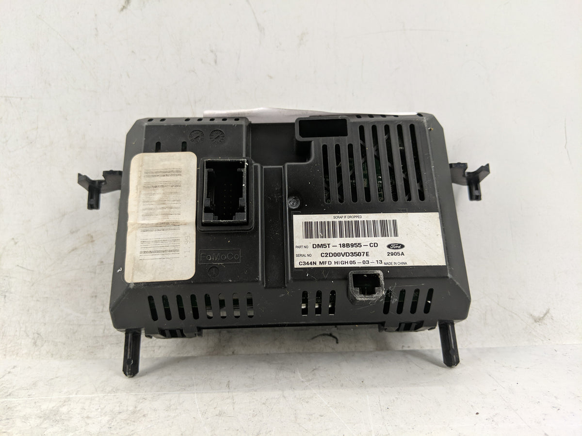 2013-2013 Ford C-max Information Radio Display Screen - Oemusedautoparts1.com