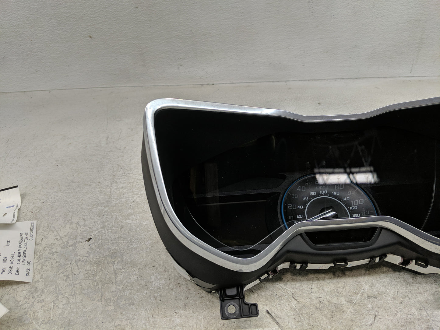 2013 Ford C-Max Instrument Cluster Speedometer Gauges P/N:DM5T-10849-EM Fits OEM Used Auto Parts - Oemusedautoparts1.com