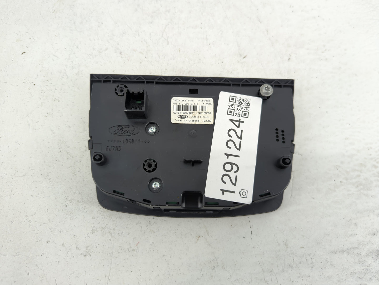 2013-2016 Ford C-max Radio Control Panel - Oemusedautoparts1.com