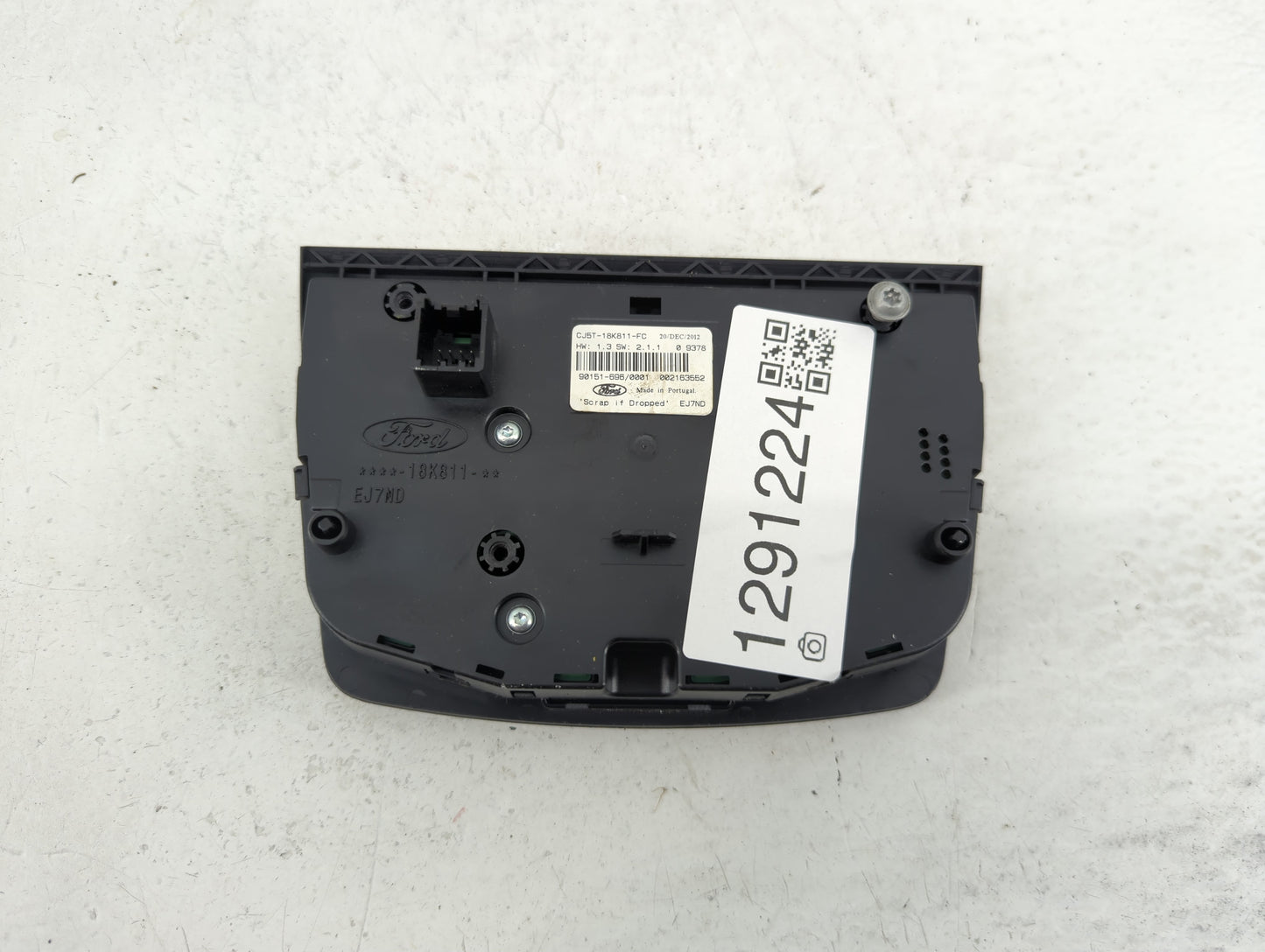 2013-2016 Ford C-max Radio Control Panel - Oemusedautoparts1.com