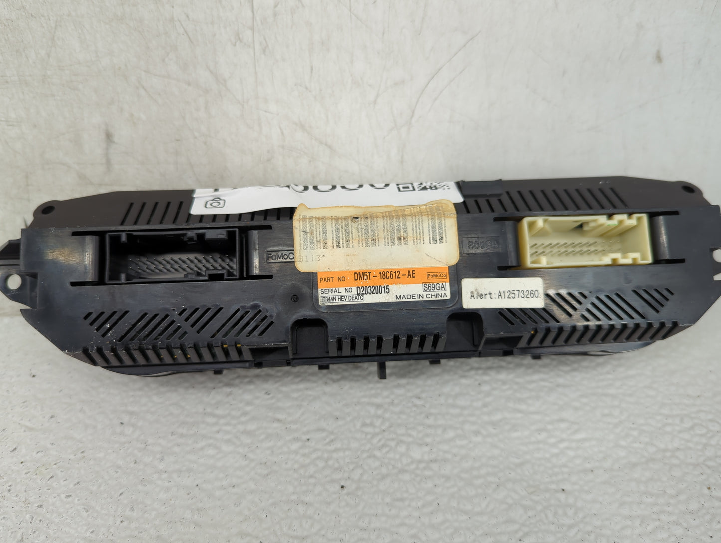 2013-2016 Ford C-Max Climate Control Module Temperature AC/Heater Replacement P/N:DM5T-18C612-AE Fits Fits 2013 2014 2015 20