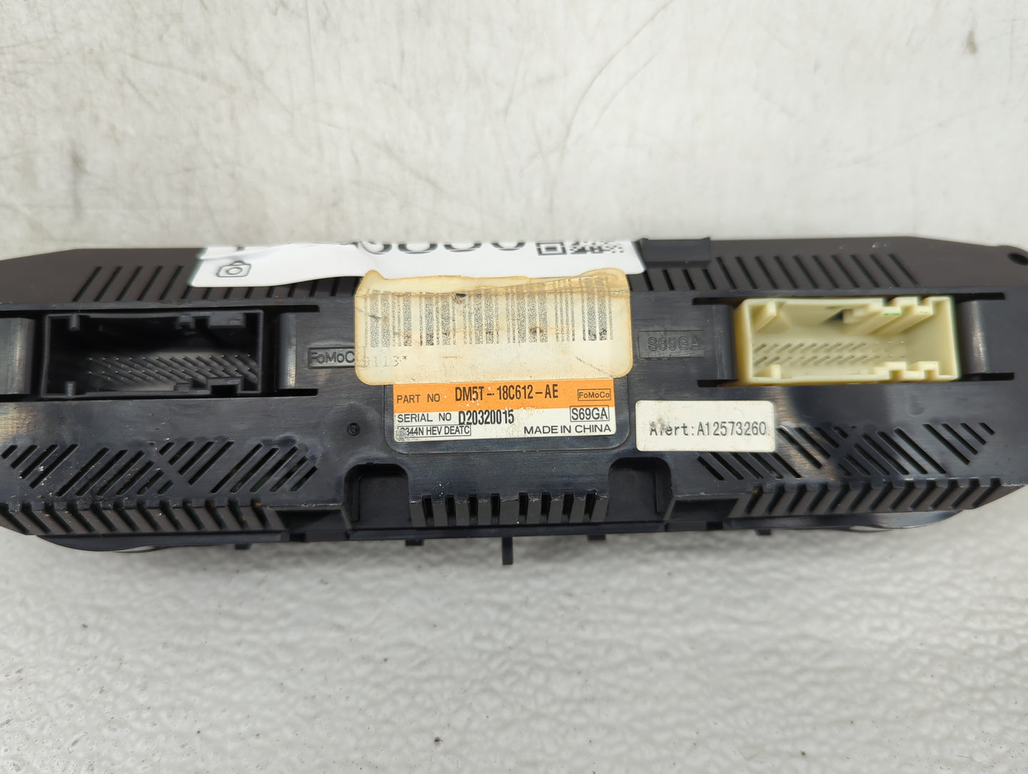 2013-2016 Ford C-Max Climate Control Module Temperature AC/Heater Replacement P/N:DM5T-18C612-AE Fits Fits 2013 2014 2015 20