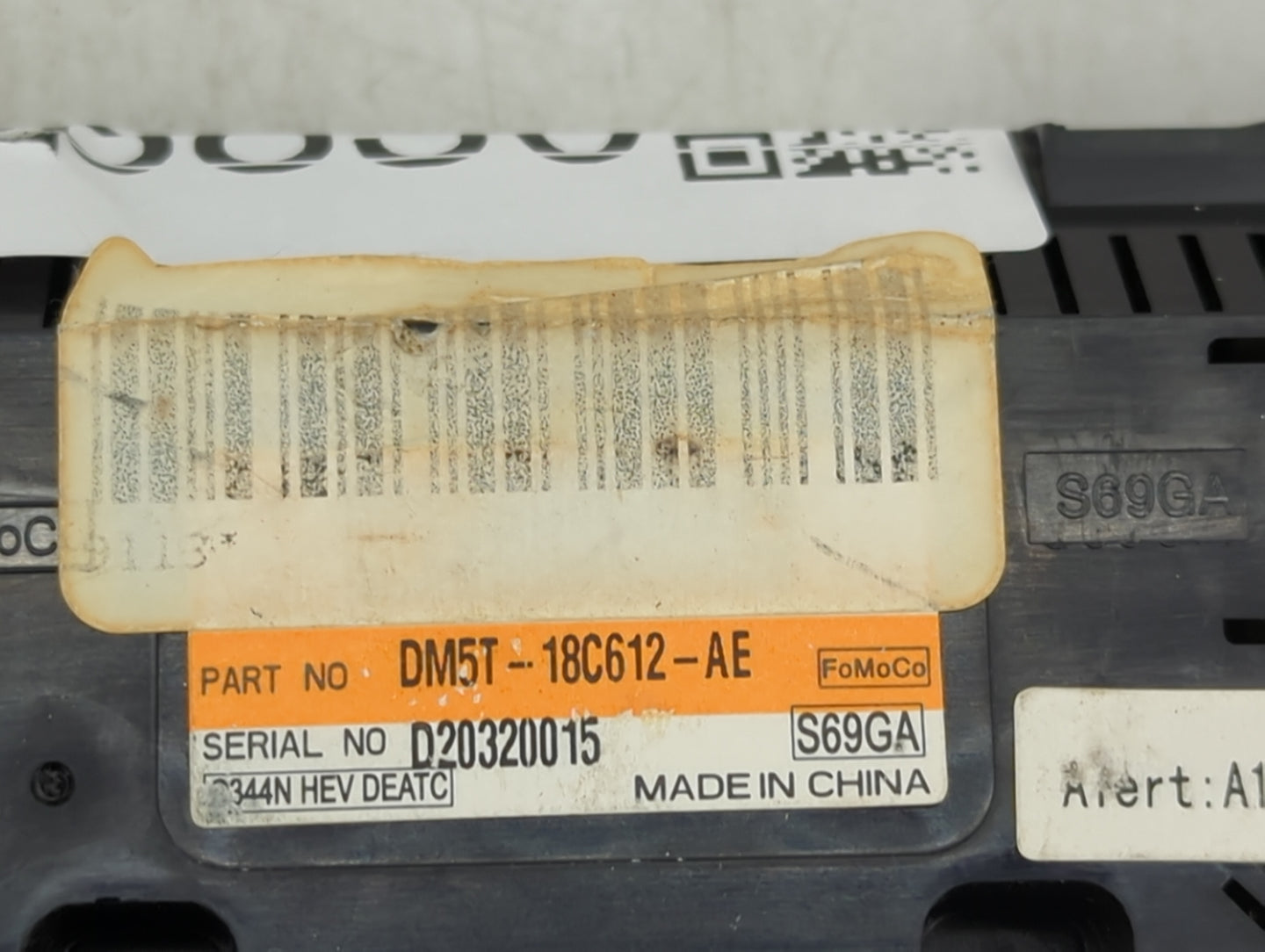 2013-2016 Ford C-Max Climate Control Module Temperature AC/Heater Replacement P/N:DM5T-18C612-AE Fits Fits 2013 2014 2015 20