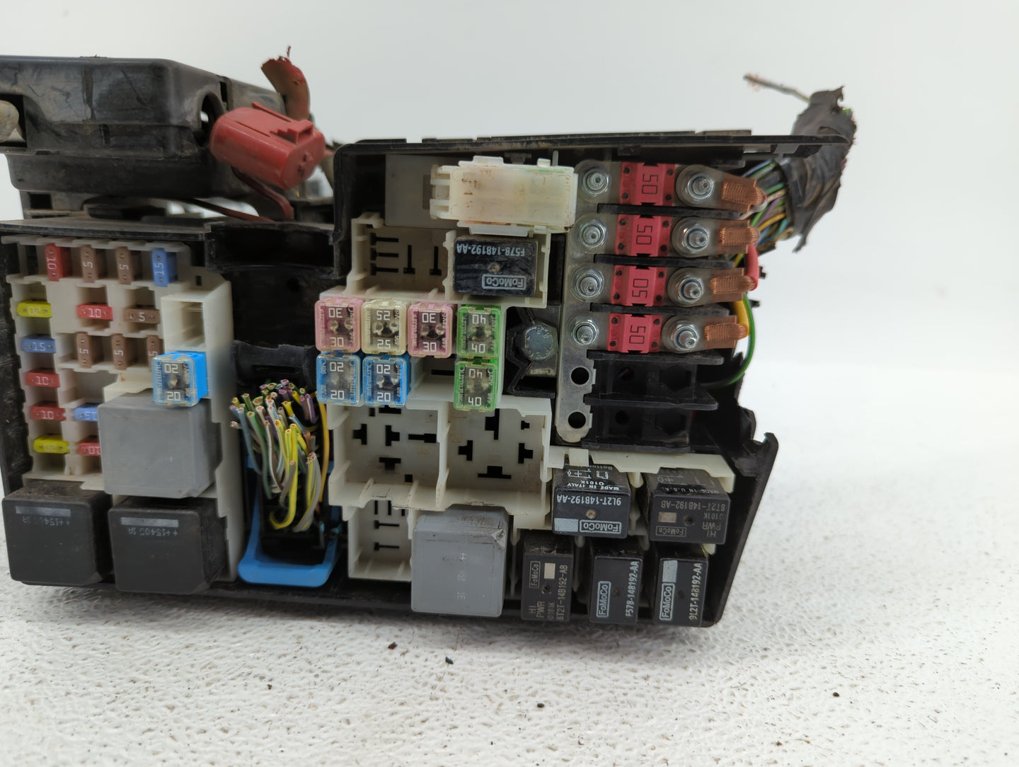 2013-2018 Ford C-Max Fusebox Fuse Box Panel Relay Module P/N:FV6T-14K733-DAC HM5T-14290-ABB Fits OEM Used Auto Parts - Oemus