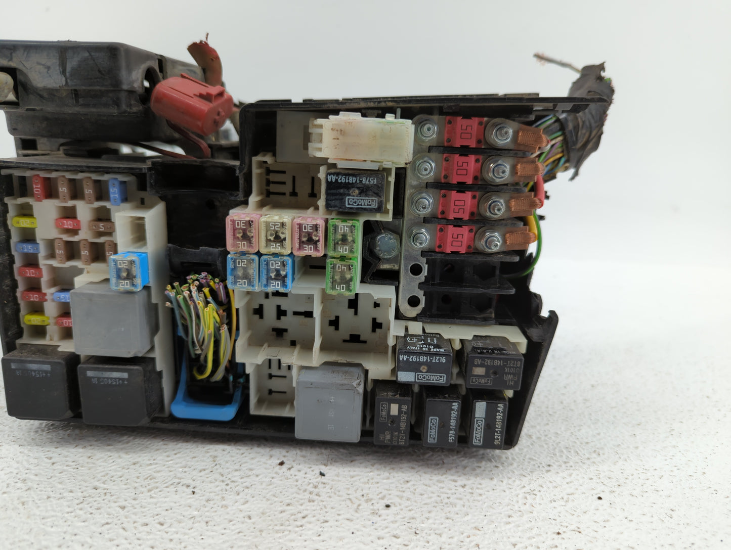 2013-2018 Ford C-Max Fusebox Fuse Box Panel Relay Module P/N:FV6T-14K733-DAC HM5T-14290-ABB Fits OEM Used Auto Parts - Oemus
