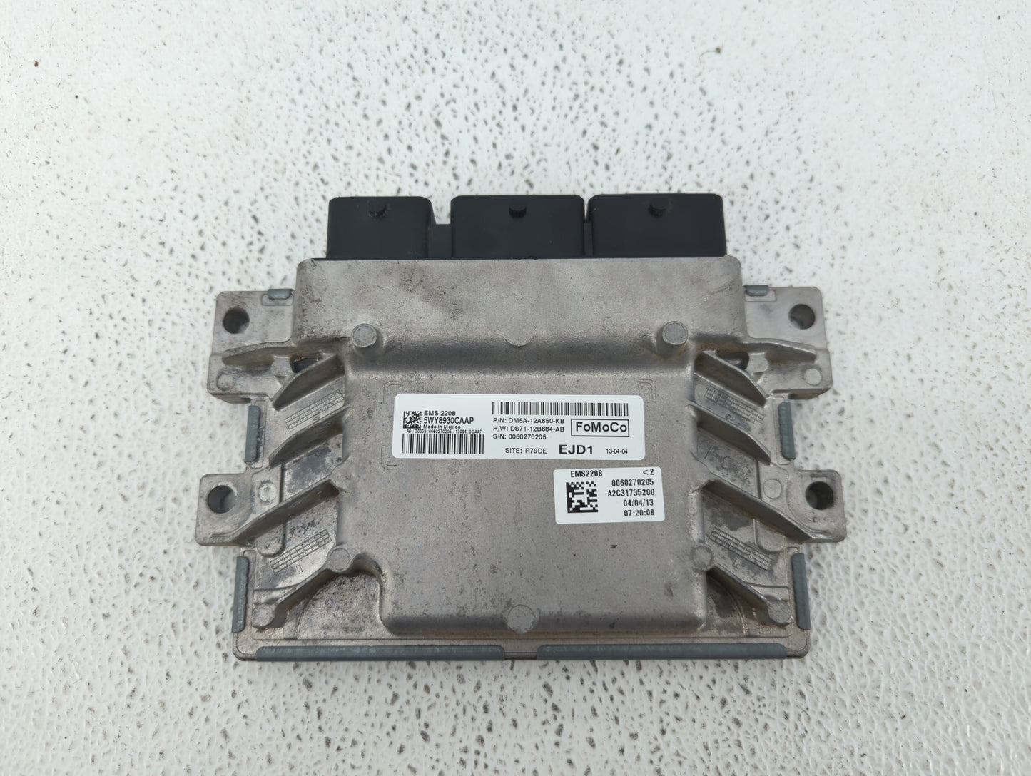 2013 Ford C-Max PCM Engine Control Computer ECU ECM PCU OEM P/N:DM5A-12A650-KB Fits OEM Used Auto Parts - Oemusedautoparts1.