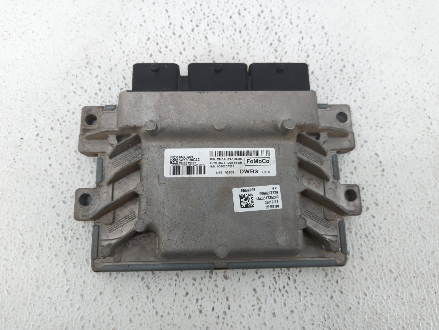2013 Ford C-Max PCM Engine Control Computer ECU ECM PCU OEM P/N:DS71-12B684-AB DM5A-12A650-DD Fits OEM Used Auto Parts - Oem