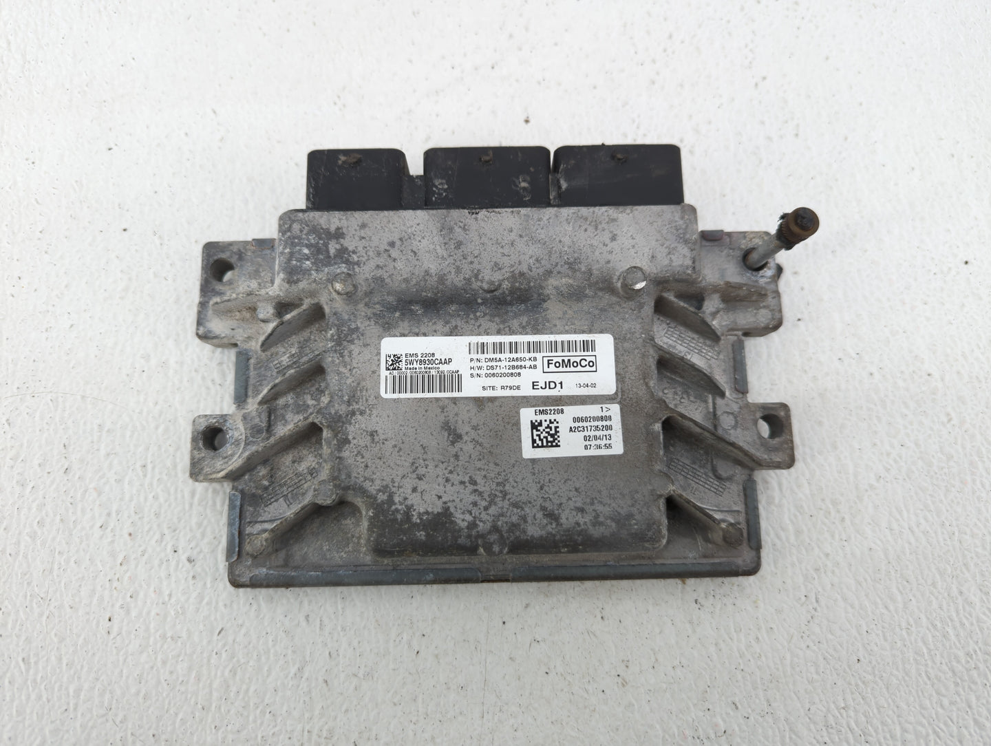 2013 Ford C-Max PCM Engine Control Computer ECU ECM PCU OEM P/N:DS71-12B684-AB DM5A-12A650-KB Fits OEM Used Auto Parts - Oem