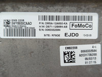 2013 Ford C-Max PCM Engine Control Computer ECU ECM PCU OEM P/N:DM5A-12A650-KA DM5A-12A650-FA, DM5A-12A650-KC OEM Used Auto 